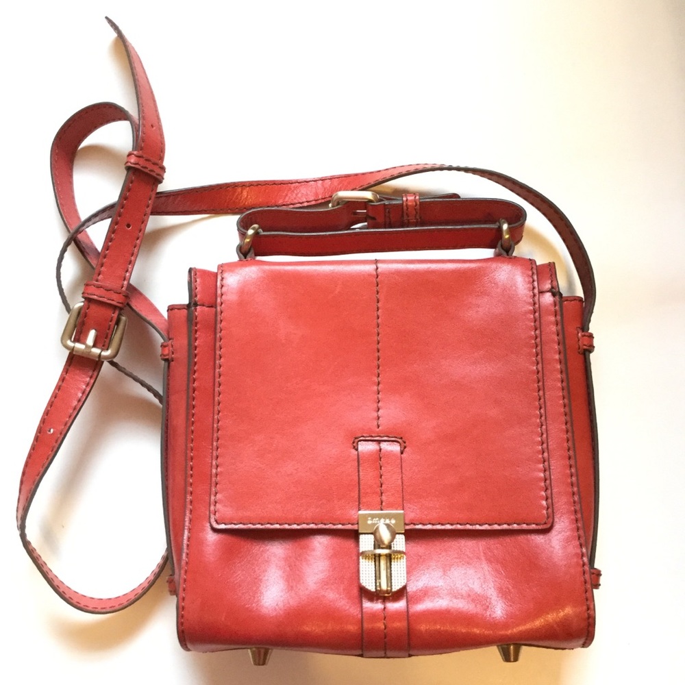 LEATHER CROSSBODY/SATCHEL ❤️
